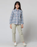Nevada Long Sleeve Shirt With Pocket Bahan Flanel