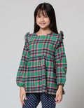 Nevada Long Sleeve Blouse Top Woven Geber