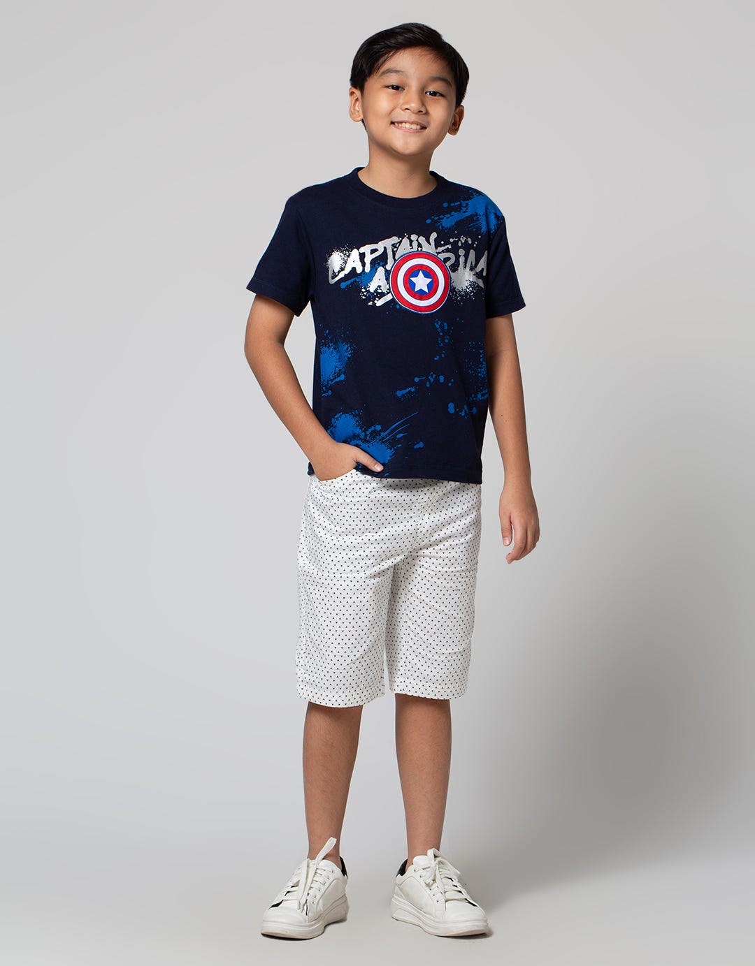 Marvel T-Shirt Avengers Captain America Logo Pilox