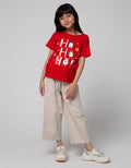 Nevada Micro Check Girls Culottes Pants
