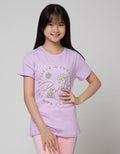 Nevada Krisset Flower Kaos Anak Perempuan