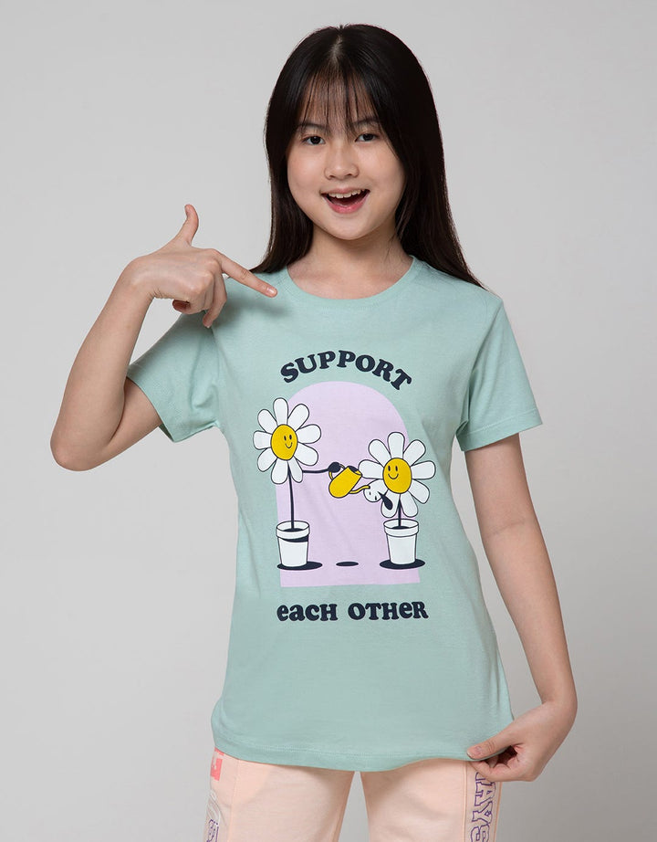 Nevada Support Each Kaos Anak Perempuan