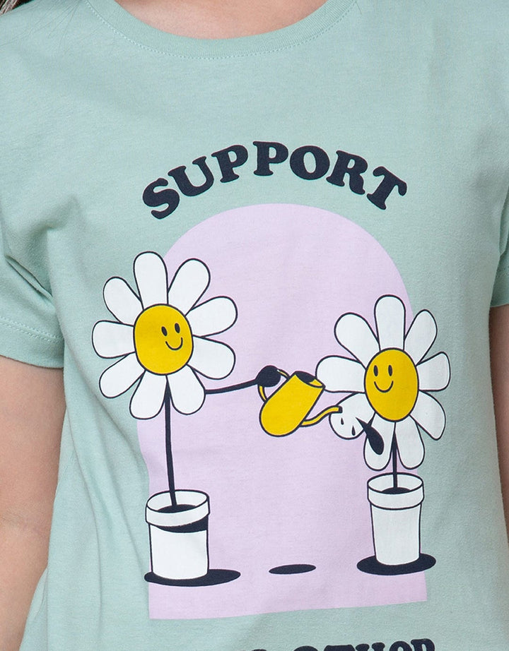 Nevada Support Each Kaos Anak Perempuan