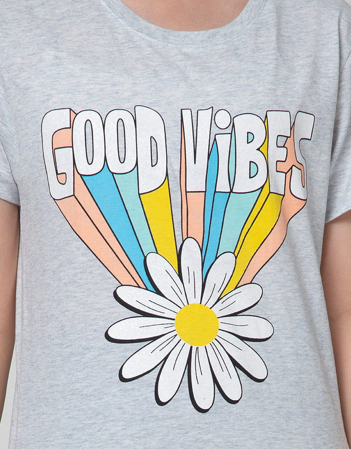 Nevada Short Sleeve T-Shirt Good Vibes
