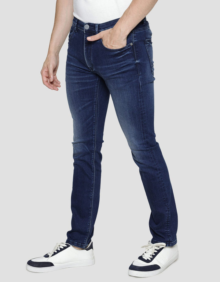 Andrew Smith Slim Washed Celana Jeans Pria