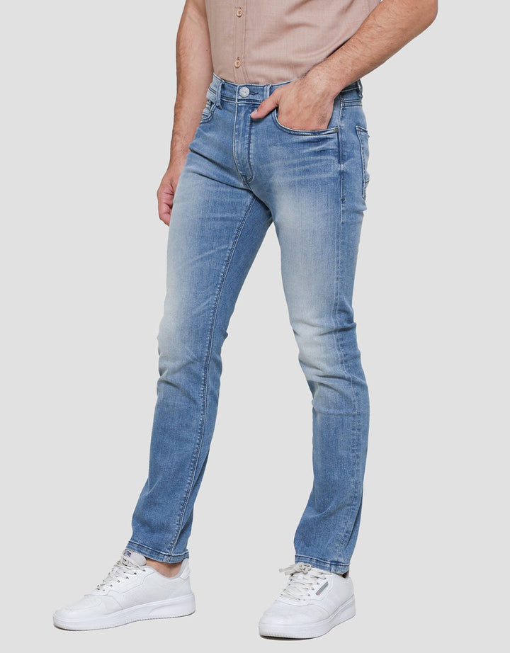 Andrew Smith Casual Washed Look Men's Trousers