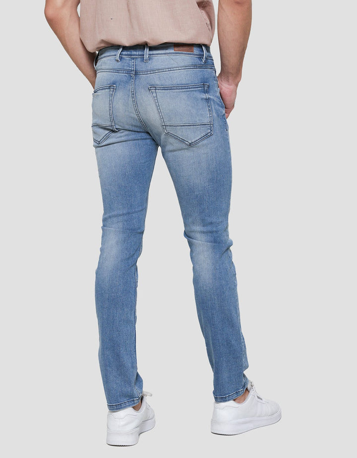Andrew Smith Casual Washed Look Men's Trousers