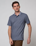 Cardinal Motif Print Polo Shirt Formal