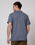 Cardinal Motif Print Polo Shirt Formal