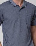 Cardinal Motif Print Polo Shirt Formal