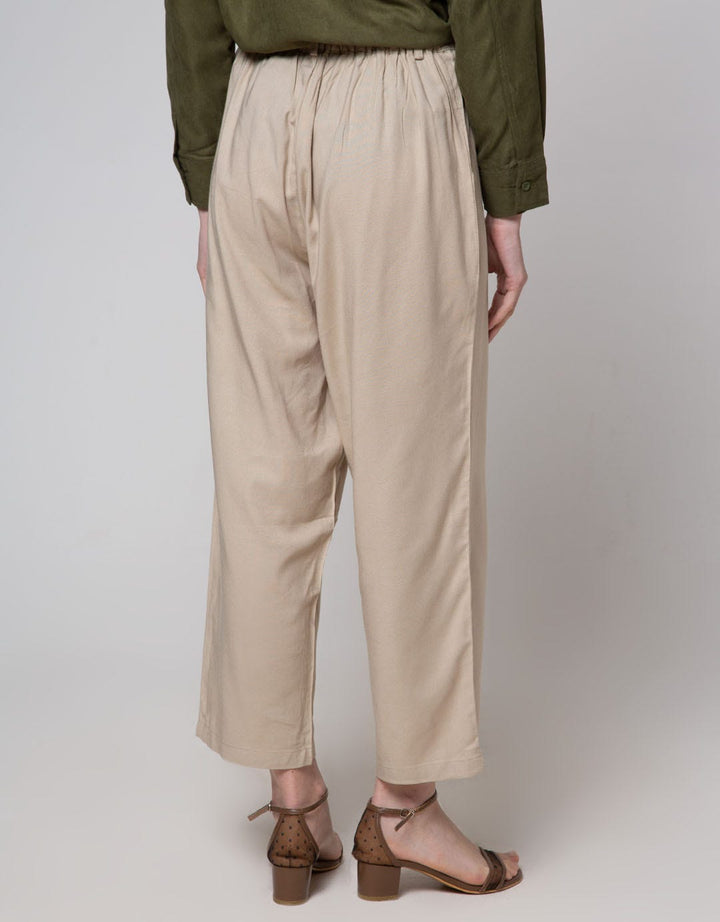 Geela Straight Leg Pants Stone