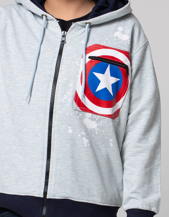 Marvel Avengers Jacket Logo Captain America