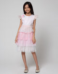 Kidz Too Midi Dress Chest Sequin Tile Stacking