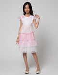 Kidz Too Midi Dress Chest Sequin Tile Stacking