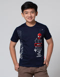 Marvel Spiderman Print Kaos Anak Laki-laki