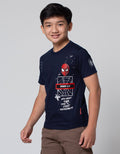 Marvel Spiderman Print Kaos Anak Laki-laki