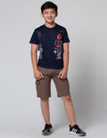 Marvel Spiderman Print Kaos Anak Laki-laki