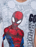 Marvel Spiderman Print Kaos Anak Laki-Laki