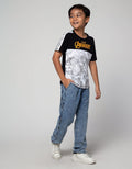 Marvel T-Shirt Avg Cut Sewn Team Foil Kombinasi Lengan