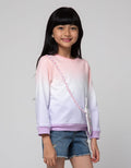 Little M Sweatshirt Tie Dye Tas Unicorn