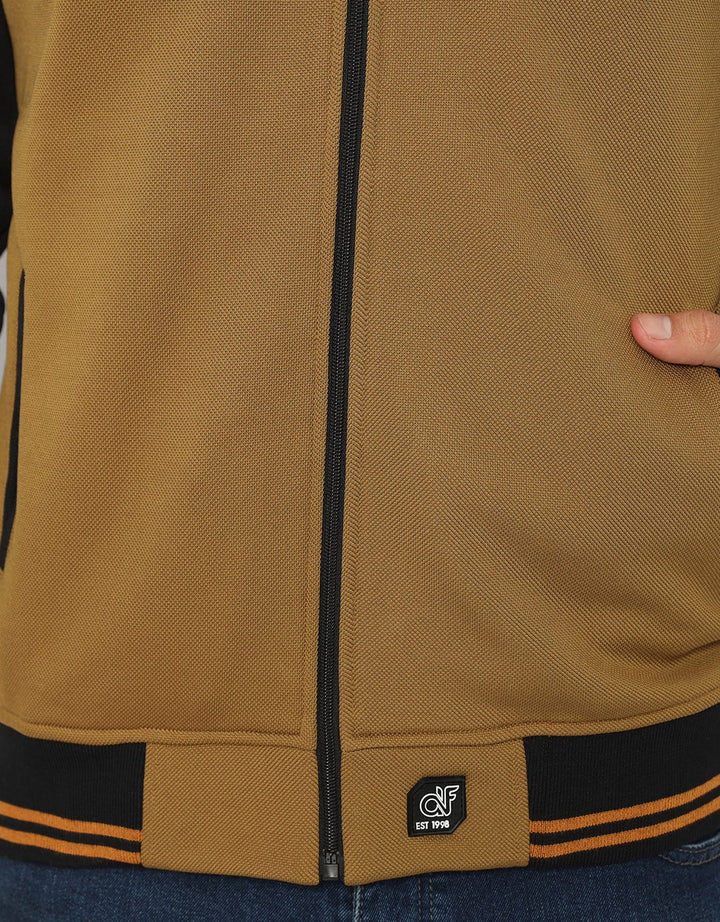 d&amp;f Bomber Jacket Tobaco