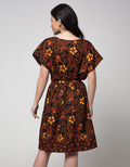 Cynthia Mini Dress Batik With Rope