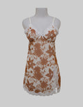 Cynthia Dress Sexy Sifon Motif Bunga Batik