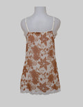 Cynthia Dress Sexy Sifon Motif Bunga Batik