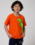 Little M Short Sleeve T-Shirt Dino Trex