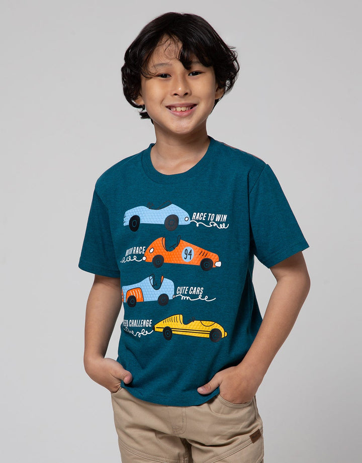 Little M Short Sleeve T-Shirt Best Buy Racing Car