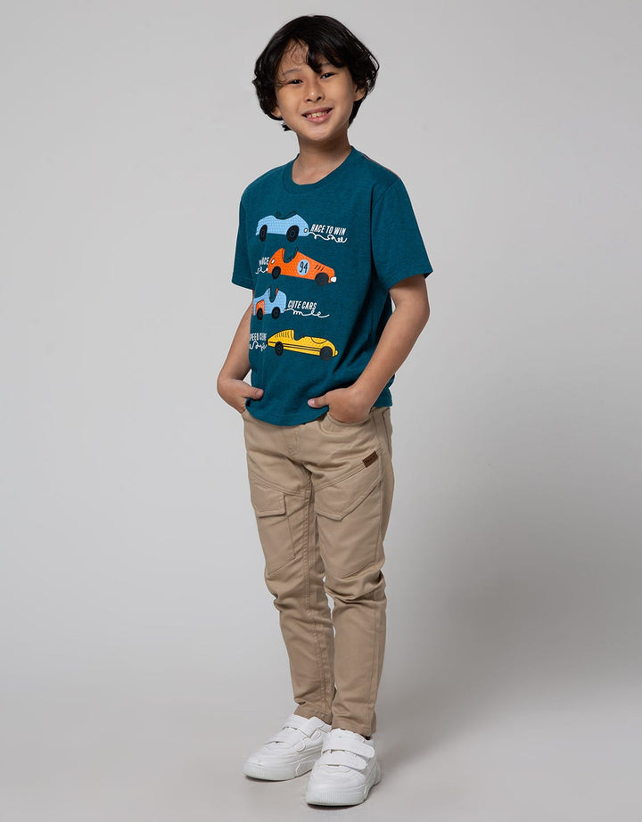 Little M Short Sleeve T-Shirt Best Buy Racing Car