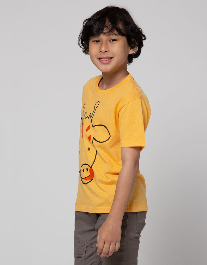 Little M Short Sleeve T-Shirt Top Best Buy Giraffe