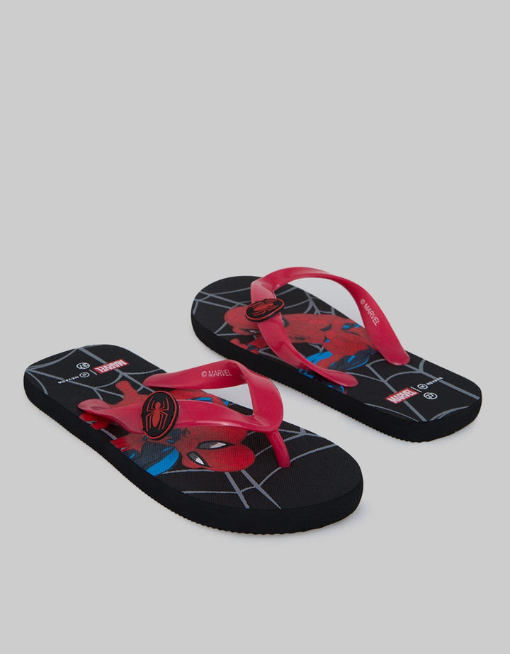 Marvel Spiderman Boys Flip Flops