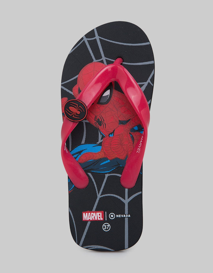 Marvel Spiderman Boys Flip Flops