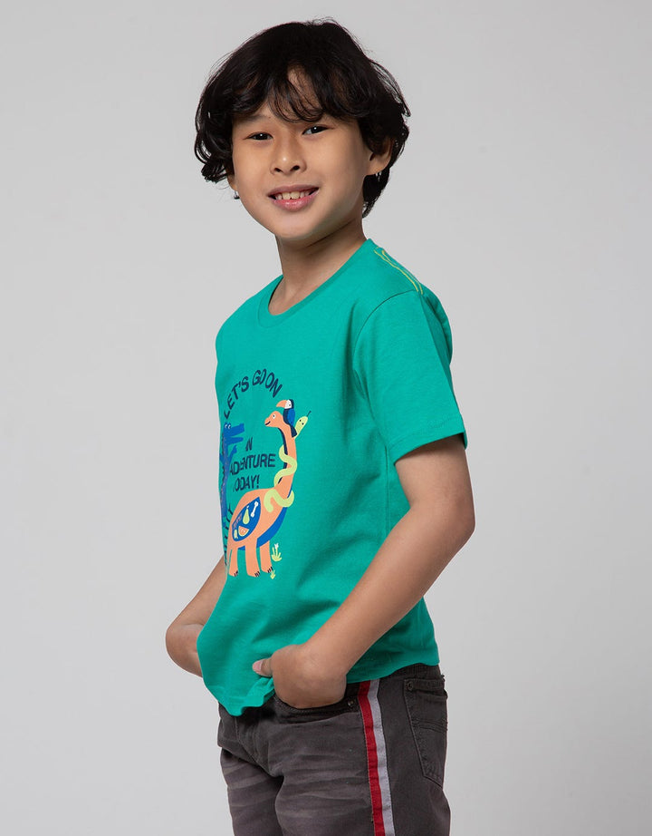 Little M Dino Best Kaos Anak Laki-laki