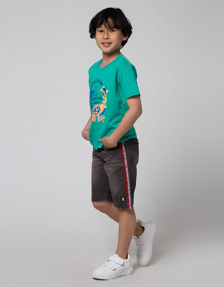 Little M Dino Best Kaos Anak Laki-laki