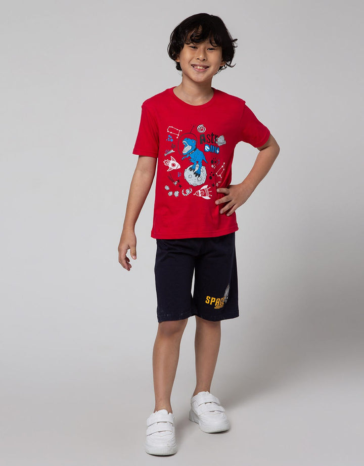 Little M Dino Best Boys T-shirts