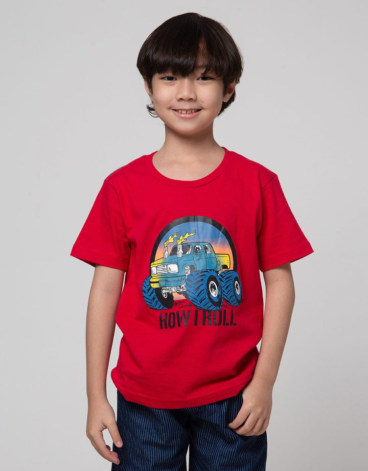 Little M Short Sleeve T-Shirt How I Roll