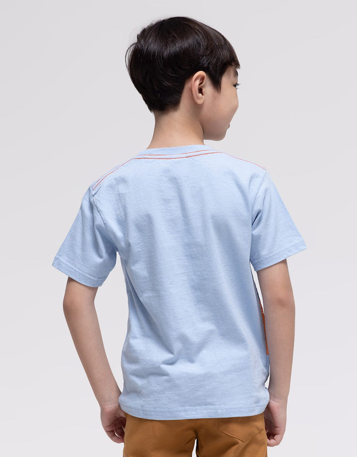 Little M Dino Squad Print Boys T-Shirt