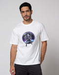 American Jeans Short Sleeve T-Shirt Front Print Transfer Paper Black