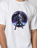 American Jeans Short Sleeve T-Shirt Front Print Transfer Paper Black