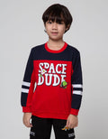 Little M Sweatshirt Cut N Sewn Space Dude