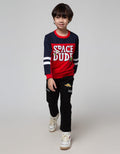 Little M Sweatshirt Cut N Sewn Space Dude