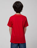 Little M Short Sleeve T-Shirt Aplikasi Explorer Aplikasi Kantong