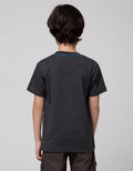 Little M Short Sleeve T-Shirt Raglan Aplikasi