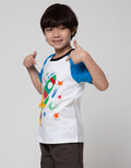 Little M Short Sleeve Raglan T-Shirt Laken Application