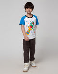 Little M Short Sleeve Raglan T-Shirt Laken Application