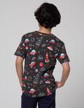 Little M Space Print Kaos Anak Laki-laki
