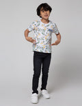 Little M Short Sleeve T-Shirt Giraffe
