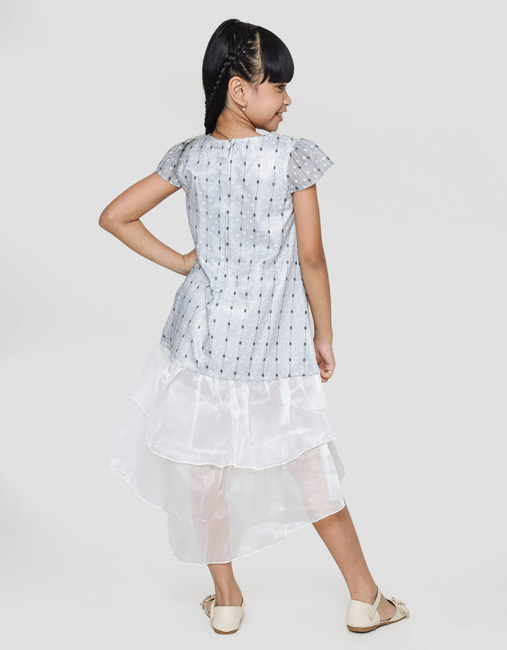 Donita Dress Print Dot Anak Perempuan